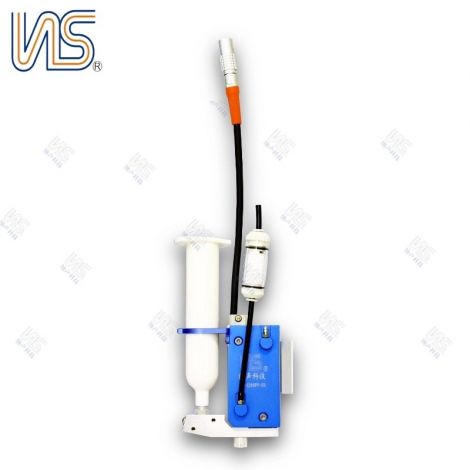 Non-contact piezoelectric jet valves