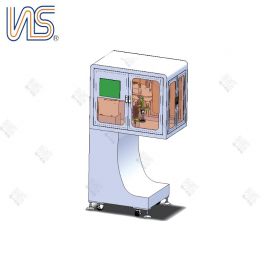 Four-axis robot lock screw machine
